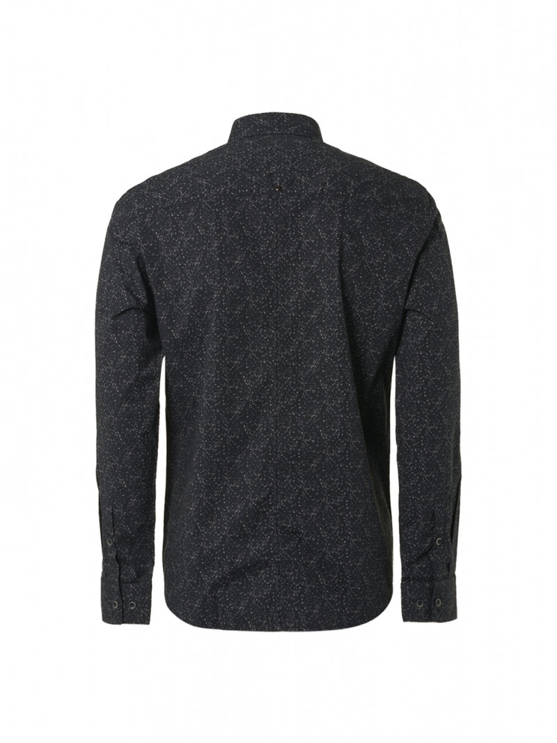 Shirt Stretch Allover Printed | Black