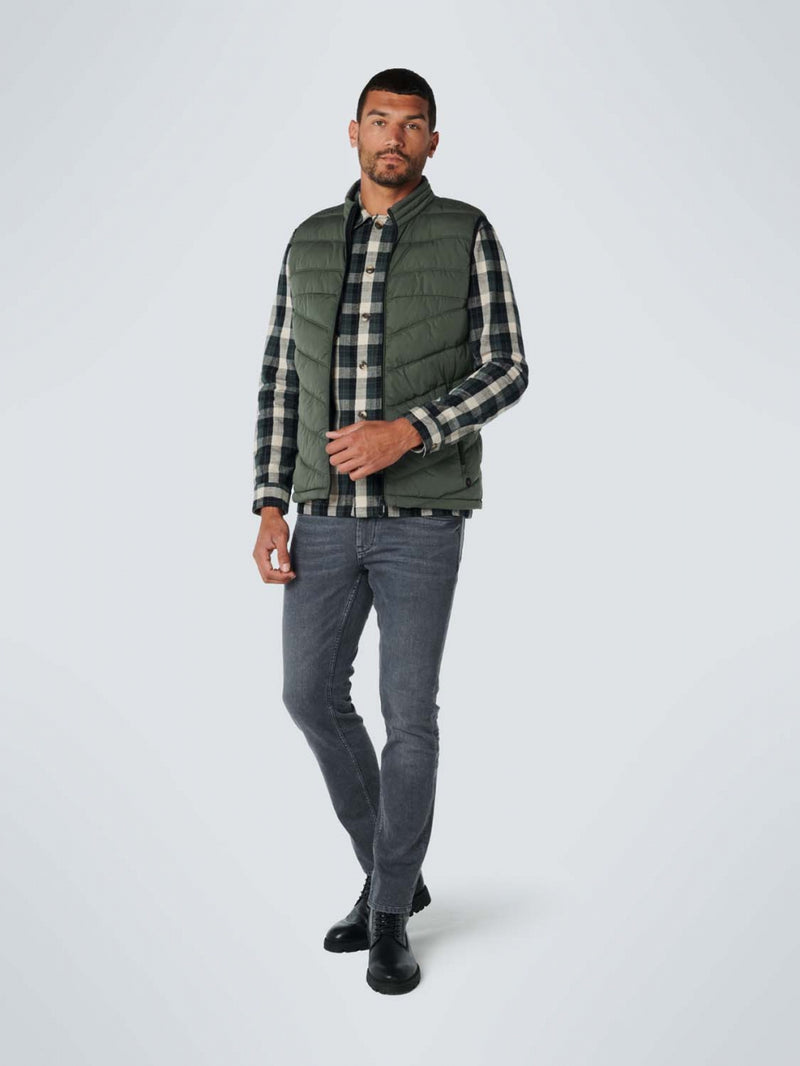 Bodywarmer Padded | Dark Steel