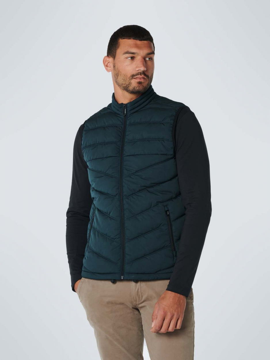 Bodywarmer Padded | Carbon Blue – No Excess