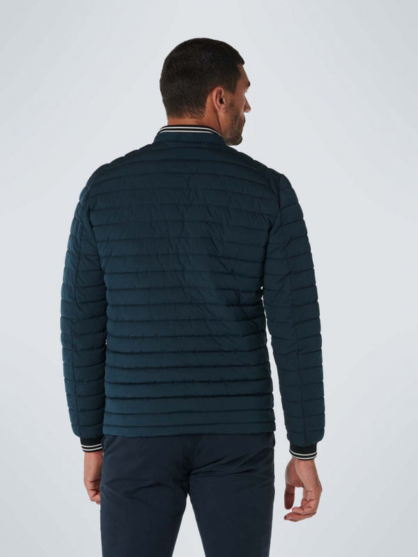 Jacket Short Fit Padded | Carbon Blue