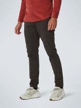 Pants Chino Garment Dyed Stretch Responsible Choice | Coffee