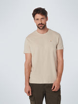 T-Shirt Crewneck Solid Basic | Sand