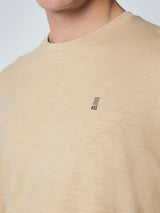 T-Shirt Long Sleeve Crewneck Slub | Sand