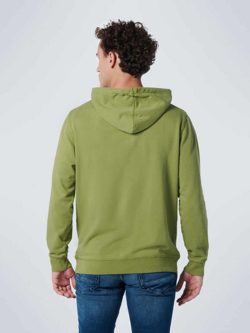 Sweater Hooded Stone Washed | Light Green