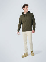 Sweater Hooded Stone Washed | Army
