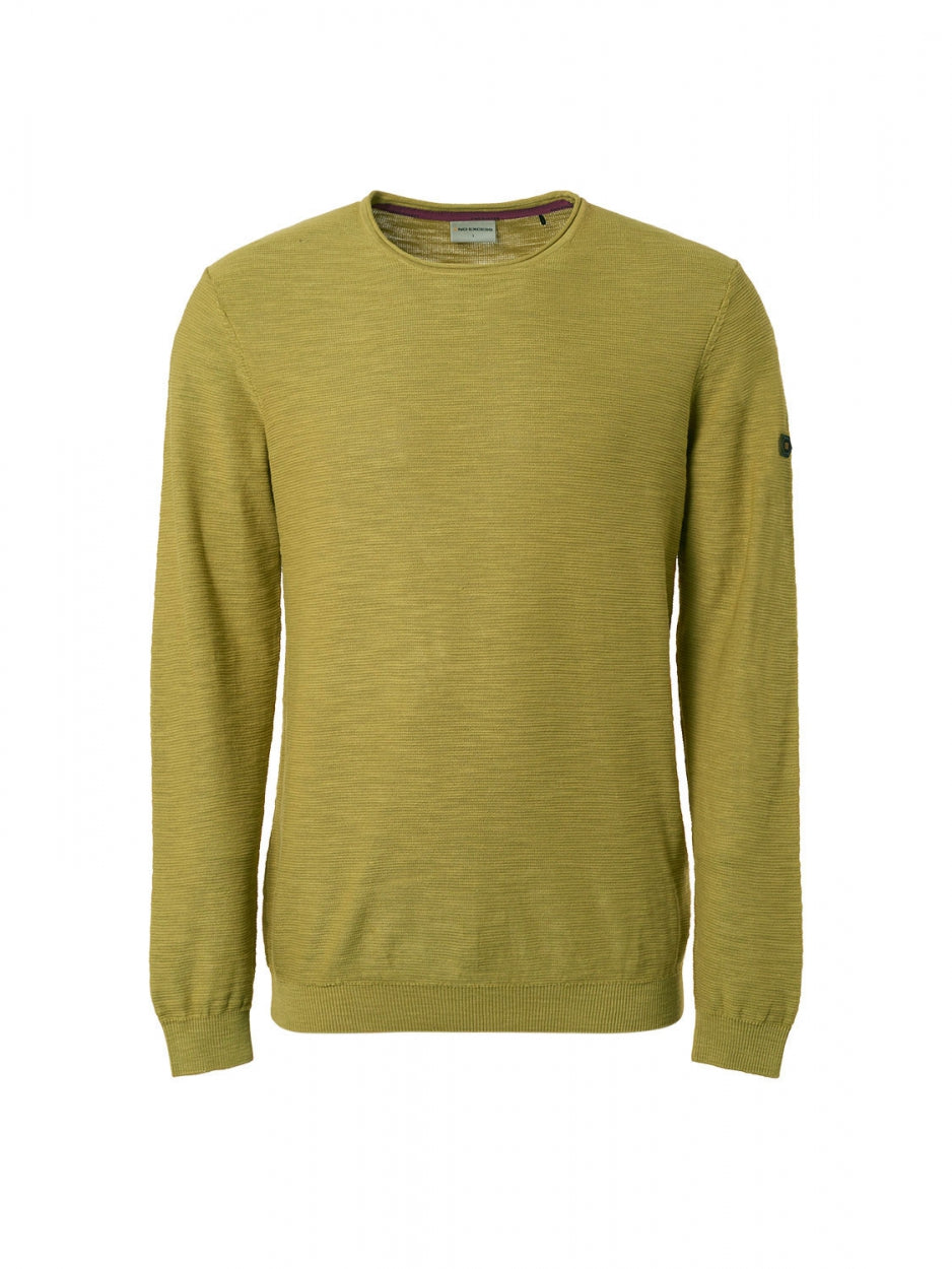 Pullover Crewneck Relief Garment Dyed + Stone Washed | Light Green