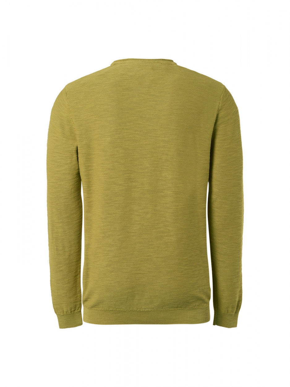 Pullover Crewneck Relief Garment Dyed + Stone Washed | Light Green