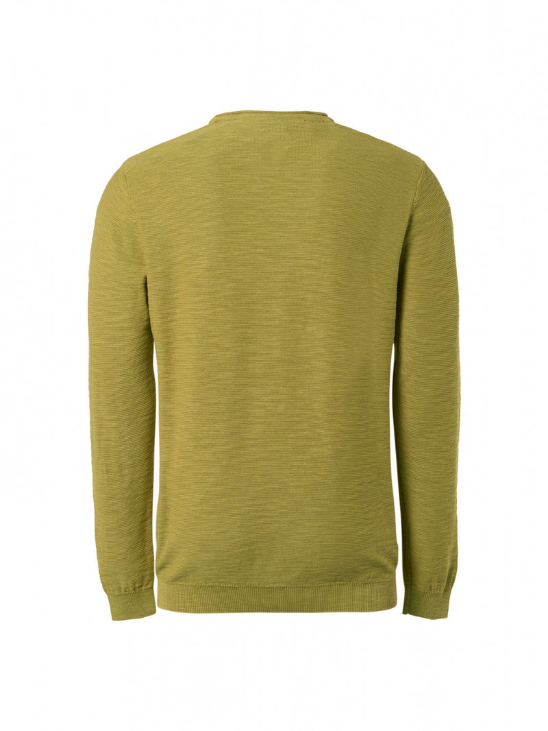 Pullover Crewneck Relief Garment Dyed + Stone Washed | Light Green