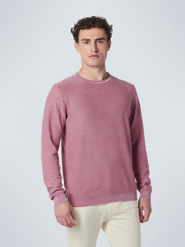 Pullover Crewneck Garment Dyed + Stone Washed | Mauve