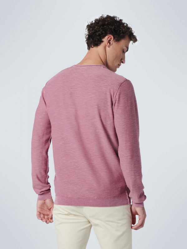Pullover Crewneck Garment Dyed + Stone Washed | Mauve