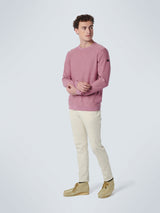 Pullover Crewneck Garment Dyed + Stone Washed | Mauve