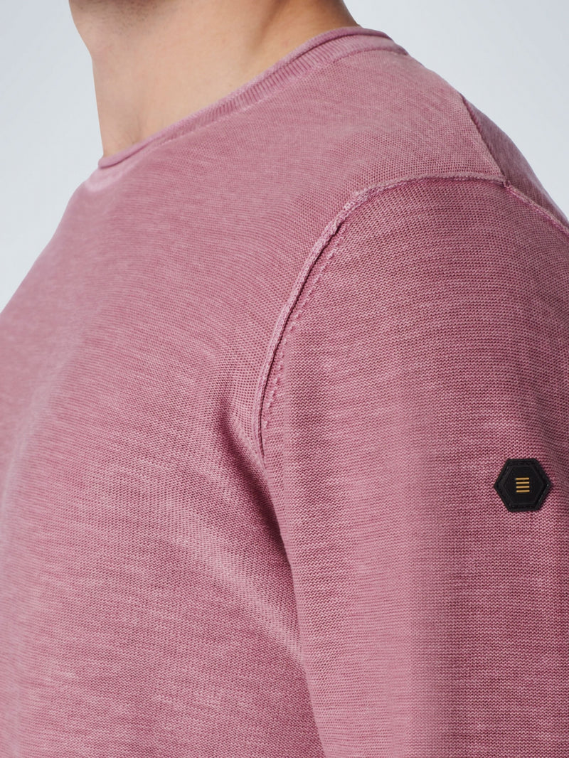Pullover Crewneck Garment Dyed + Stone Washed | Mauve