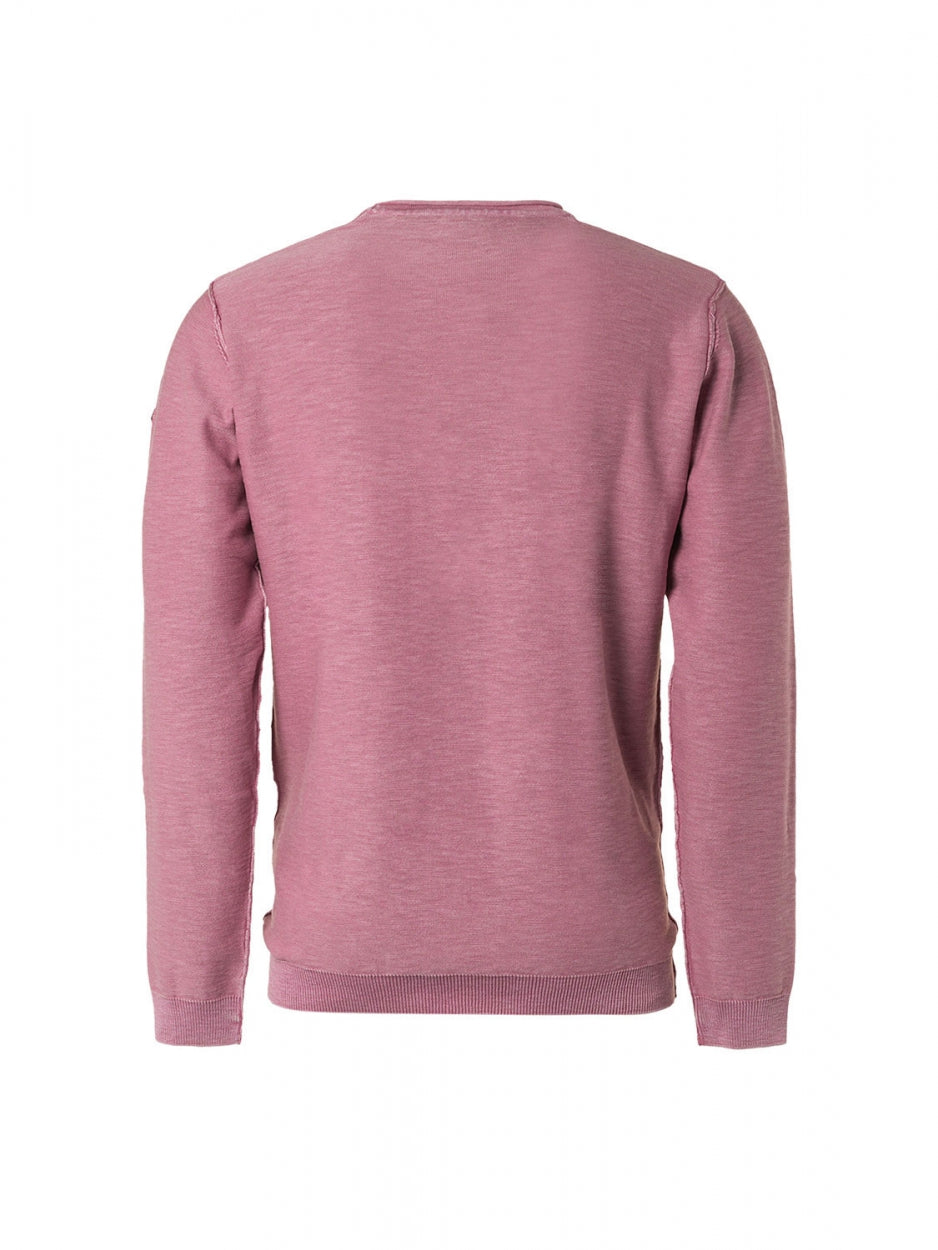 Pullover Crewneck Garment Dyed + Stone Washed | Mauve