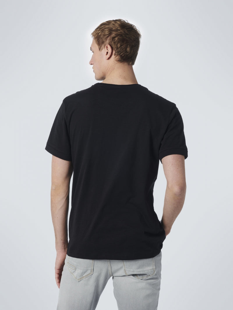 T-Shirt Crewneck Slub | Black