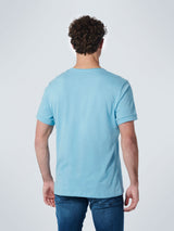 T-Shirt Crewneck Slub | Light Aqua