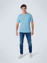 T-Shirt Crewneck Slub | Light Aqua