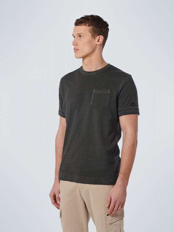 T-Shirt Crewneck Garment Dyed Special Wash | Black