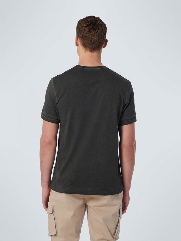 T-Shirt Crewneck Garment Dyed Special Wash | Black