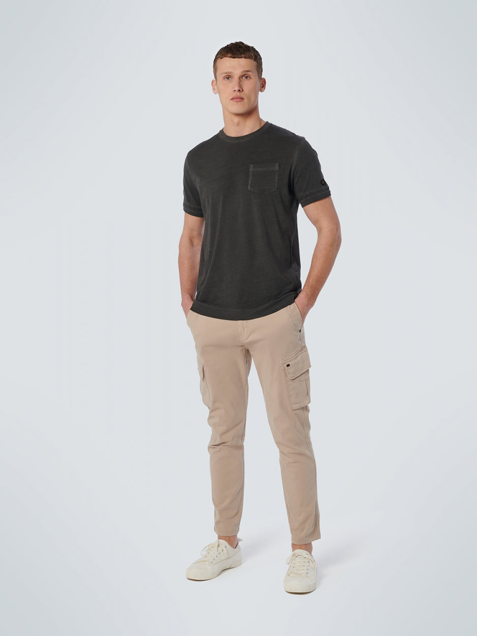 T-Shirt Crewneck Garment Dyed Special Wash | Black