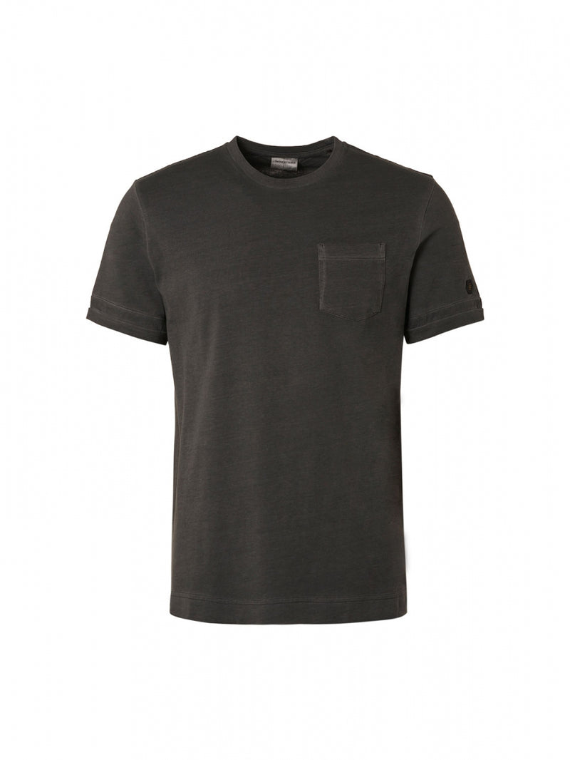 T-Shirt Crewneck Garment Dyed Special Wash | Black