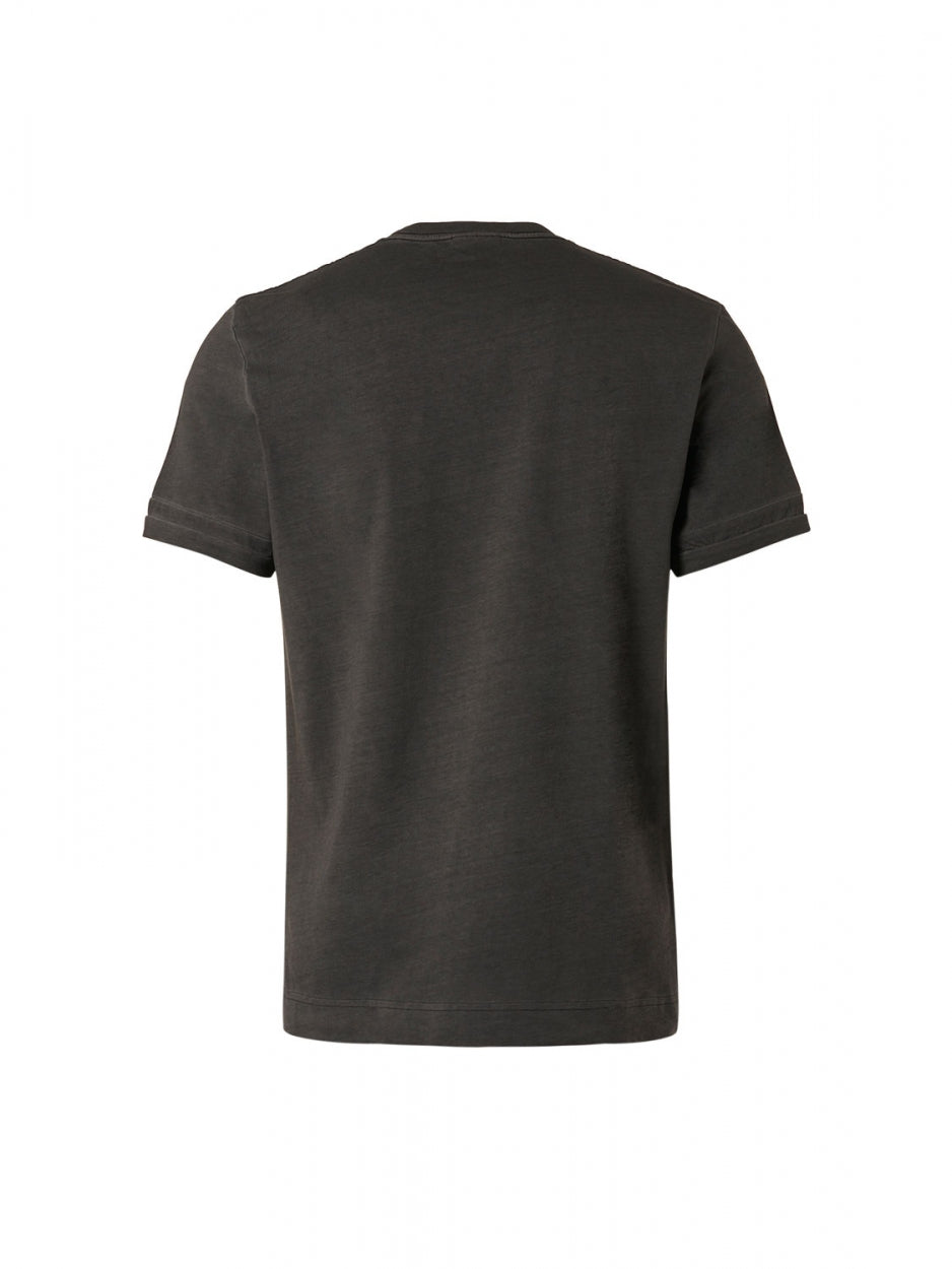 T-Shirt Crewneck Garment Dyed Special Wash | Black