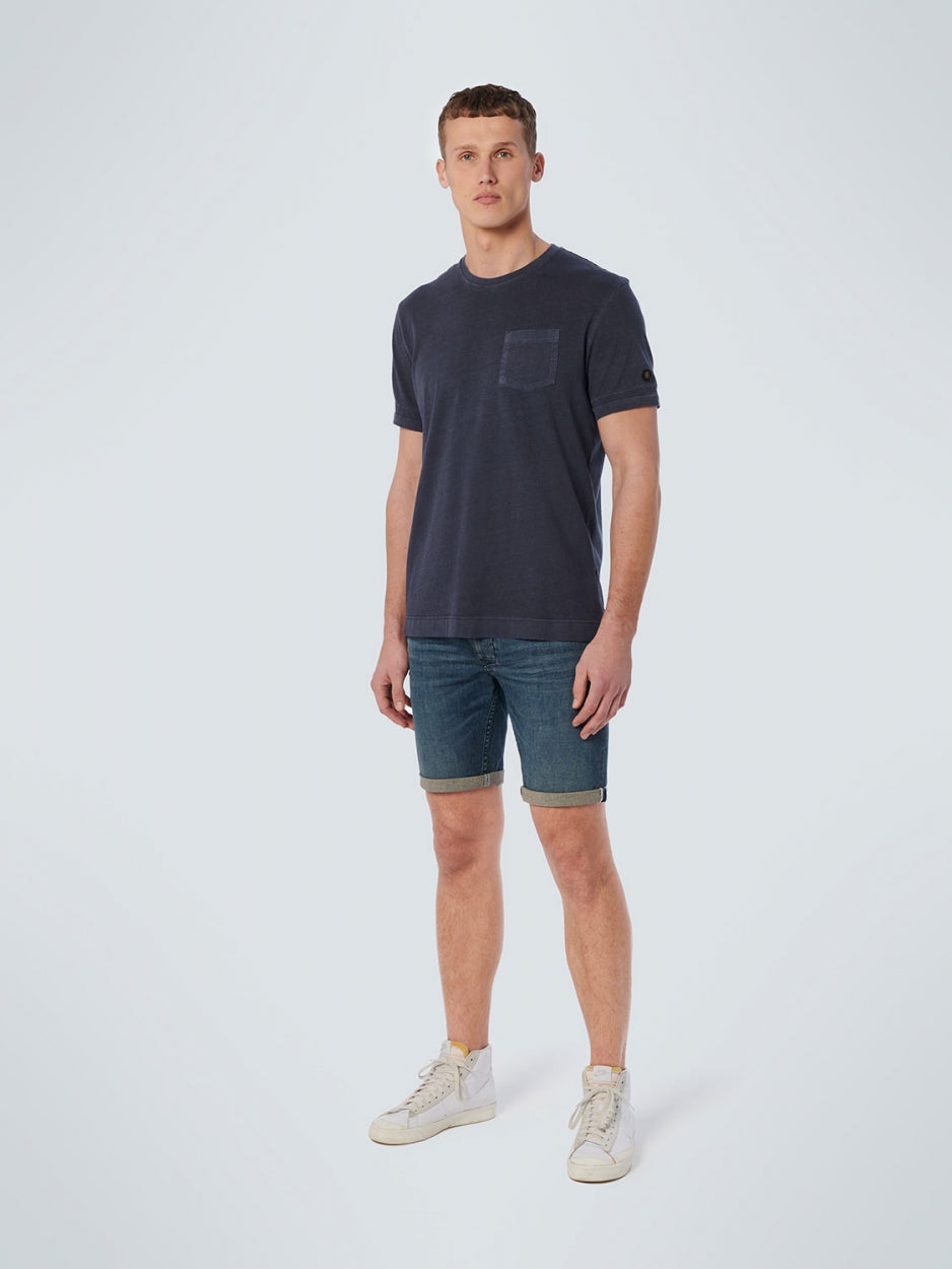 T-Shirt Crewneck Garment Dyed Special Wash | Night