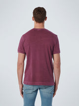 T-Shirt Crewneck Garment Dyed Special Wash | Mauve
