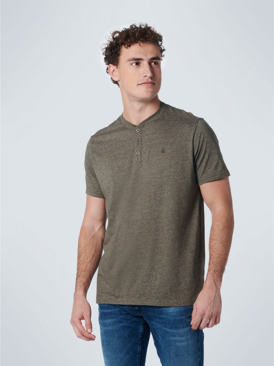 T-Shirt Granddad 2 Colour Melange | Army