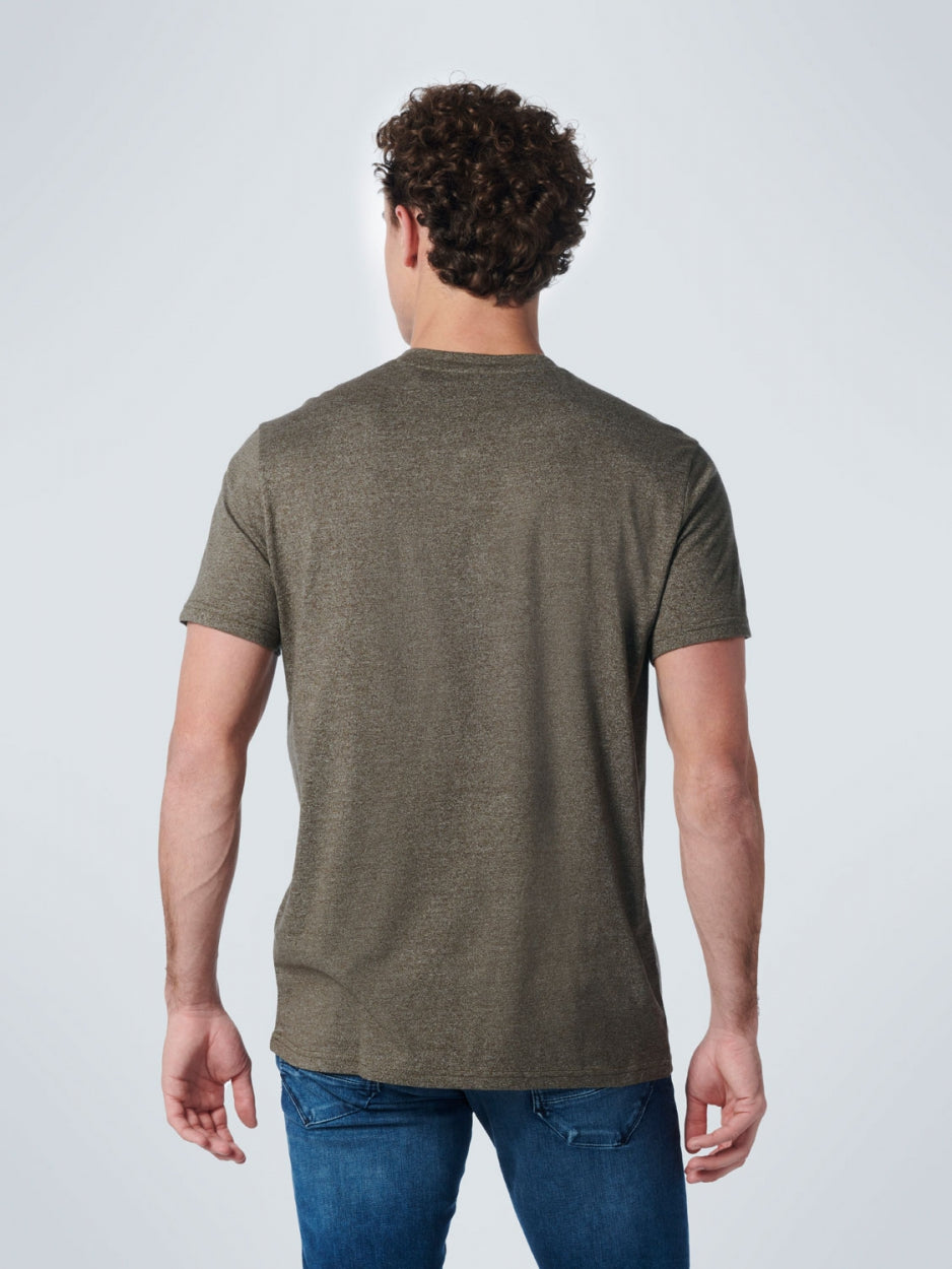 T-Shirt Granddad 2 Colour Melange | Army