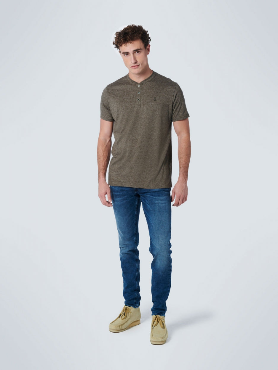 T-Shirt Granddad 2 Colour Melange | Army