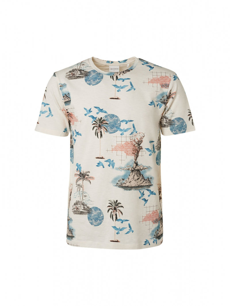 T-Shirt Crewneck Allover Printed Garment Dyed | Kit