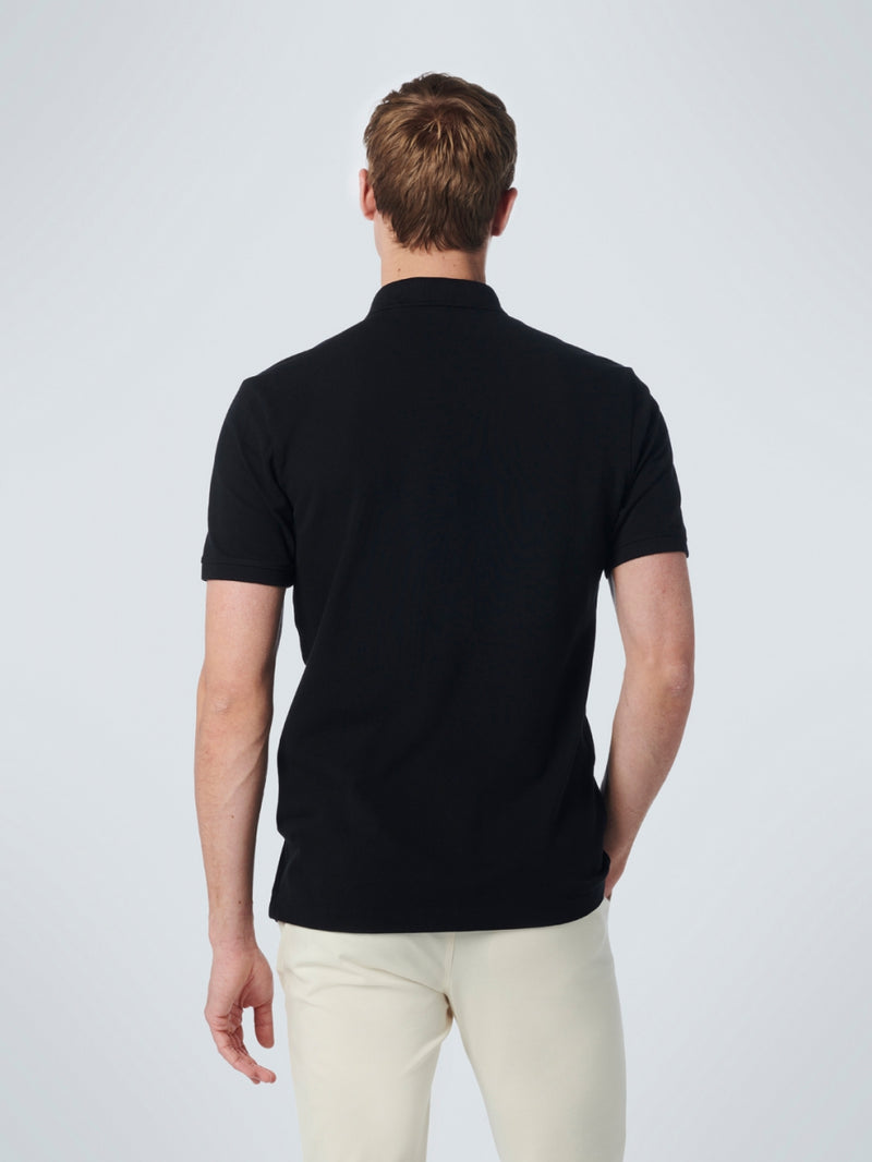 Polo Pique Garment Dyed | Black