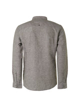 Shirt 2 Colour Melange With Linen | Army