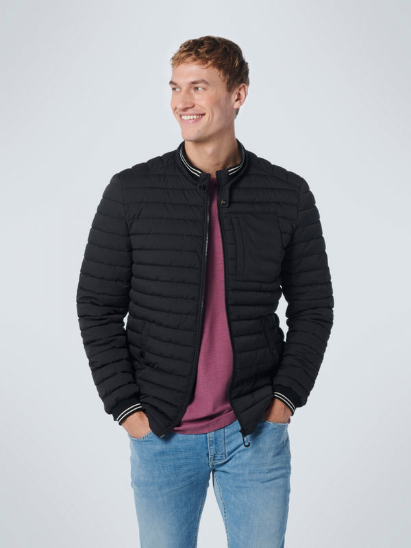 Jacket Short Fit Padded | Black