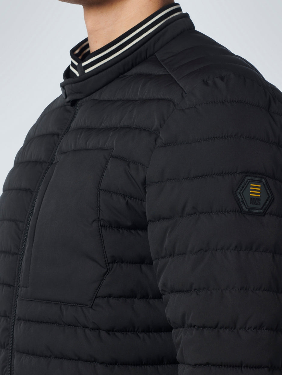 Jacket Short Fit Padded | Black