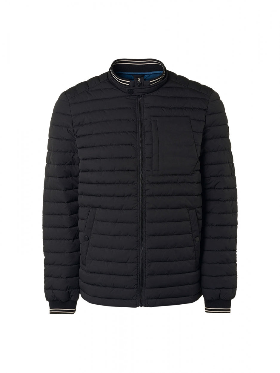 Jacket Short Fit Padded | Black