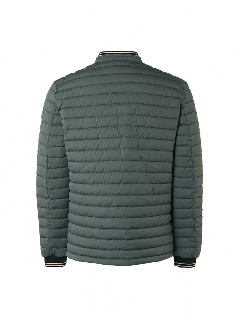 Jacket Short Fit Padded | Dark Seagreen