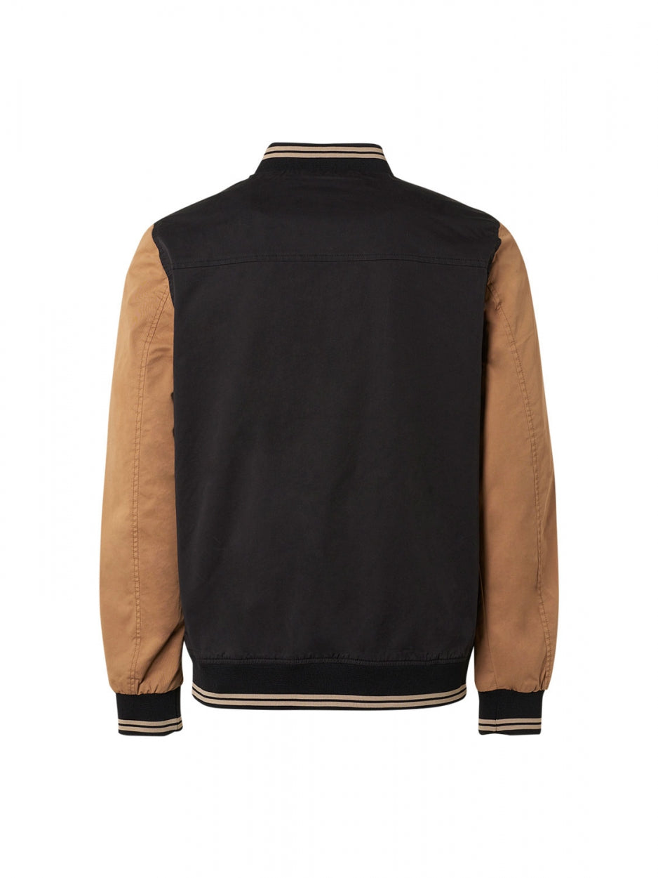 Jacket Short fit Bomber | Black
