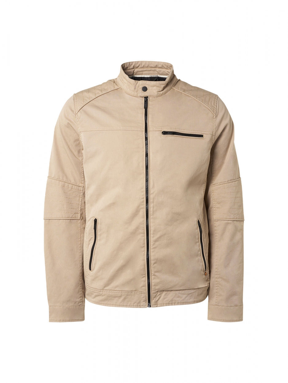 Jacket Short fit Biker | Sand