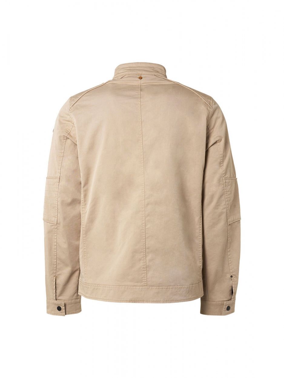 Jacket Short fit Biker | Sand