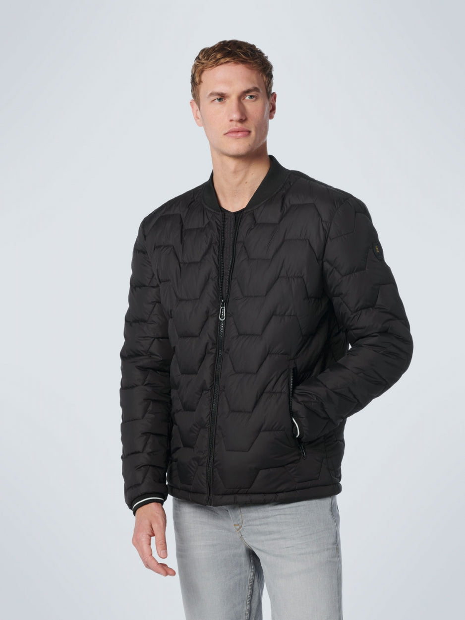 Jacket Short Fit Padded | Black