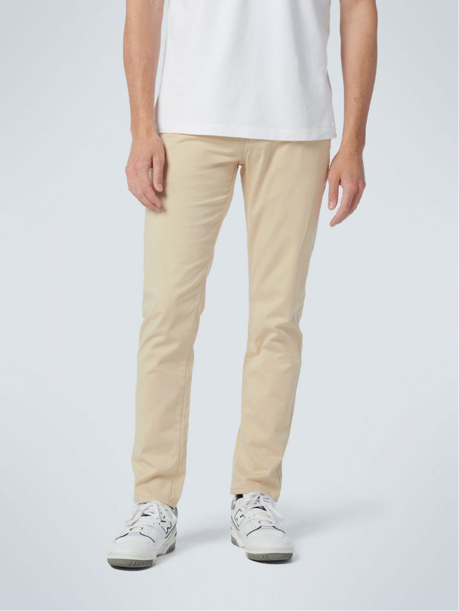 Broek chino kledingstuk geverfd stretch | kit – No Excess