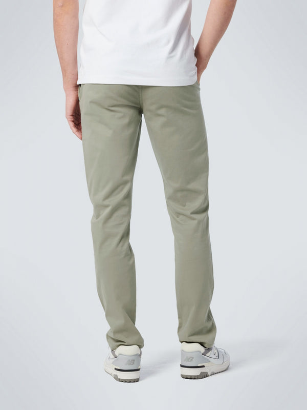 Pants Chino Garment Dyed Stretch | Smoke