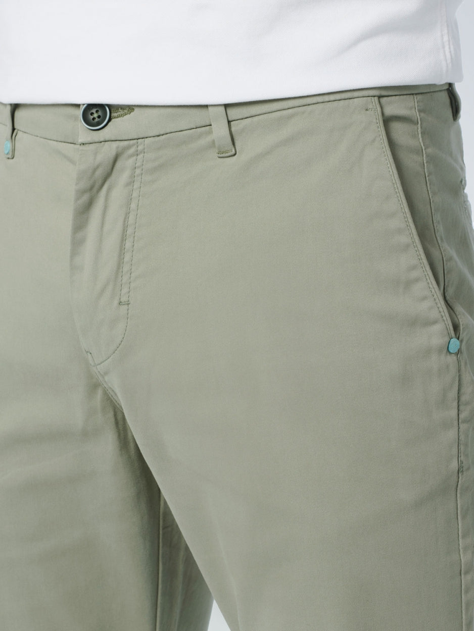 Pants Chino Garment Dyed Stretch | Smoke