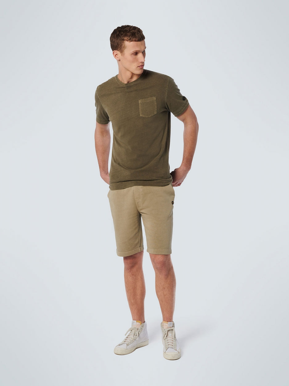 Short Sweat Garment Dyed | Sand