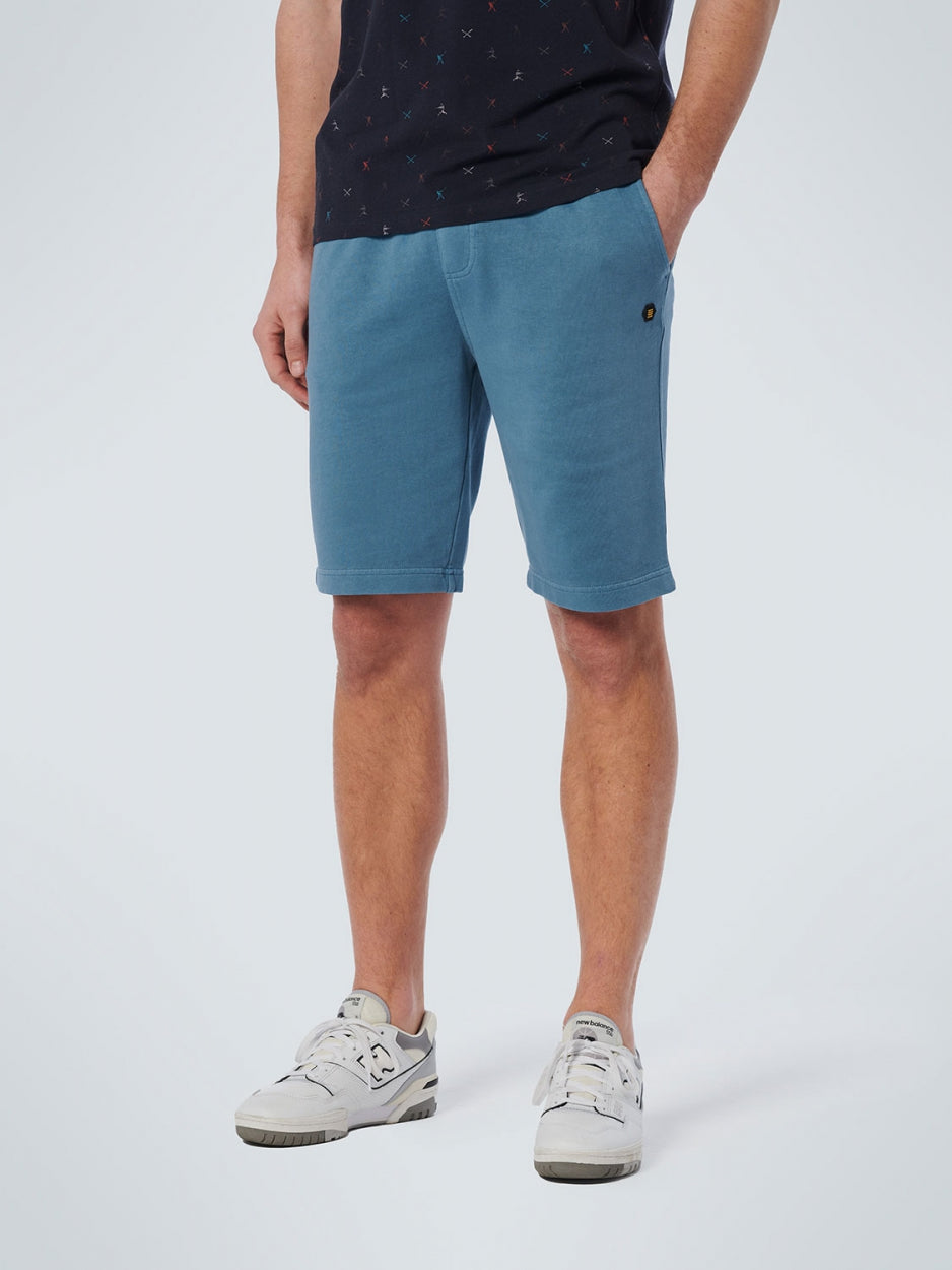 Short Sweat Garment Dyed | Blue