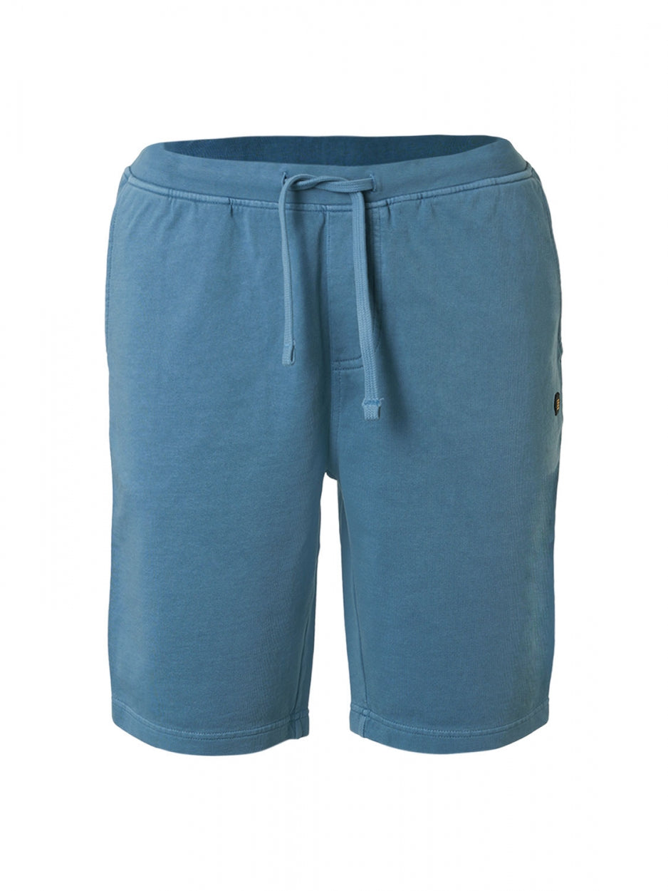Short Sweat Garment Dyed | Blue