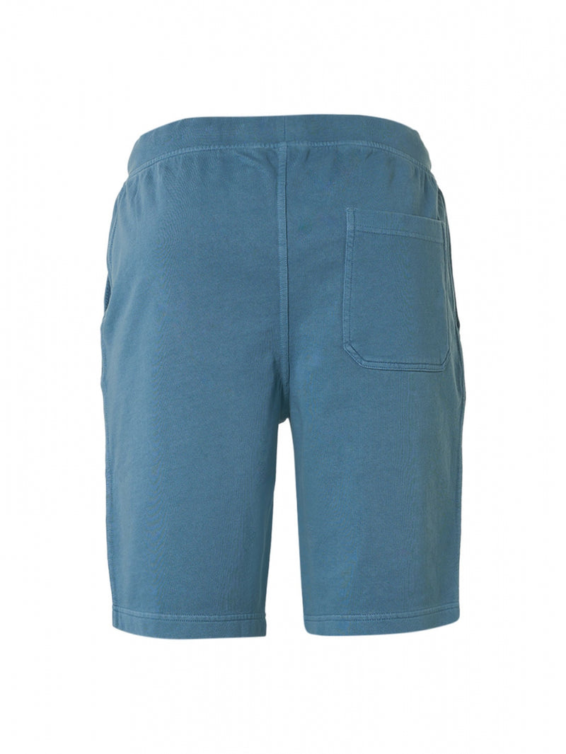 Short Sweat Garment Dyed | Blue