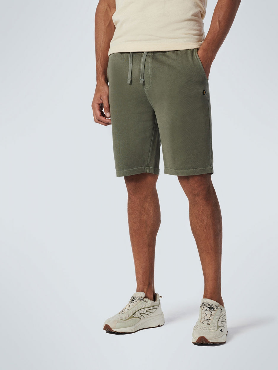 Short Sweat Garment Dyed | Army