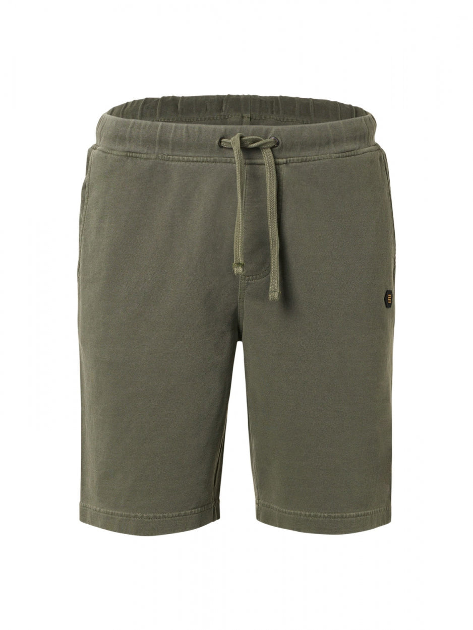 Short Sweat Garment Dyed | Army